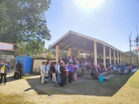 at ground